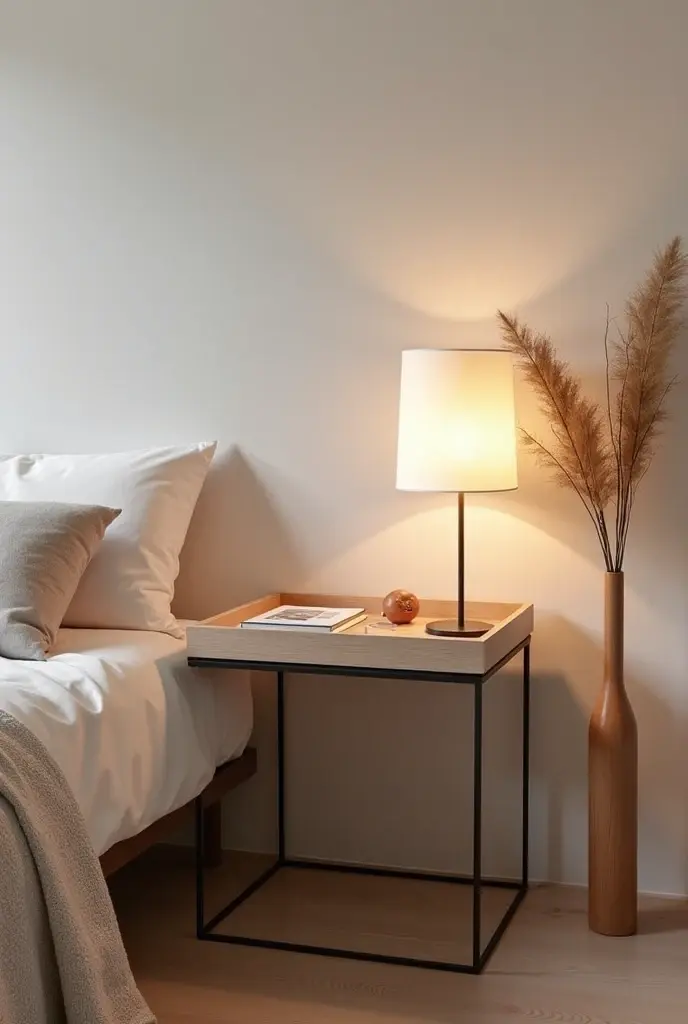 Bedside Table Ideas: 22 Creative Designs For Bedroom 22 Bedside Table 21