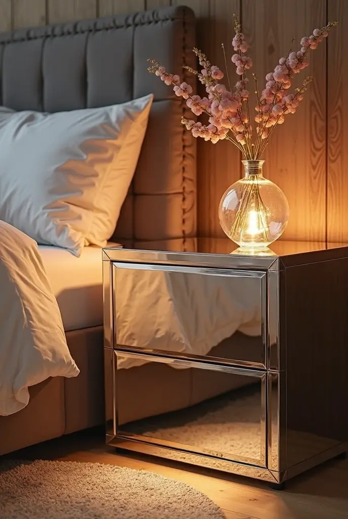 Bedside Table Ideas: 22 Creative Designs For Bedroom 23 Bedside Table 22
