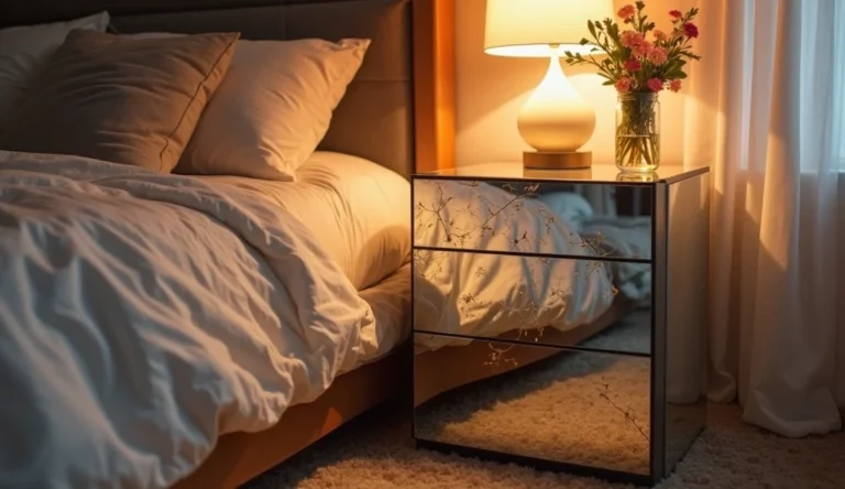 Bedside Table Ideas: 22 Creative Designs For Bedroom 27 Bedside Table Ideas-