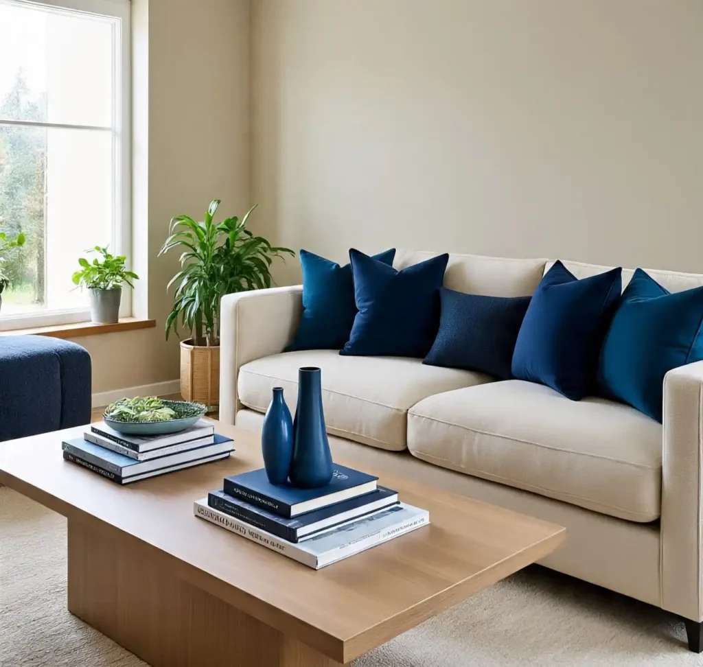 Blue Living Room Ideas for a Stylish Home: Feels Calm & Cool 11 Blue Living Room Ideas 10