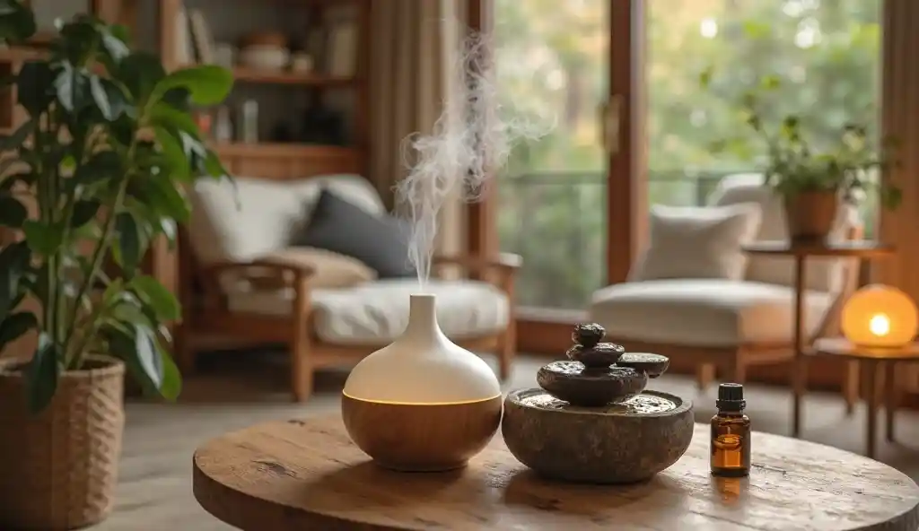 Bringing the Outdoors In: Living Room Nature Decor Ideas to Create a Beautiful Space 9 Include Scent and Sound to Engage All the Senses
