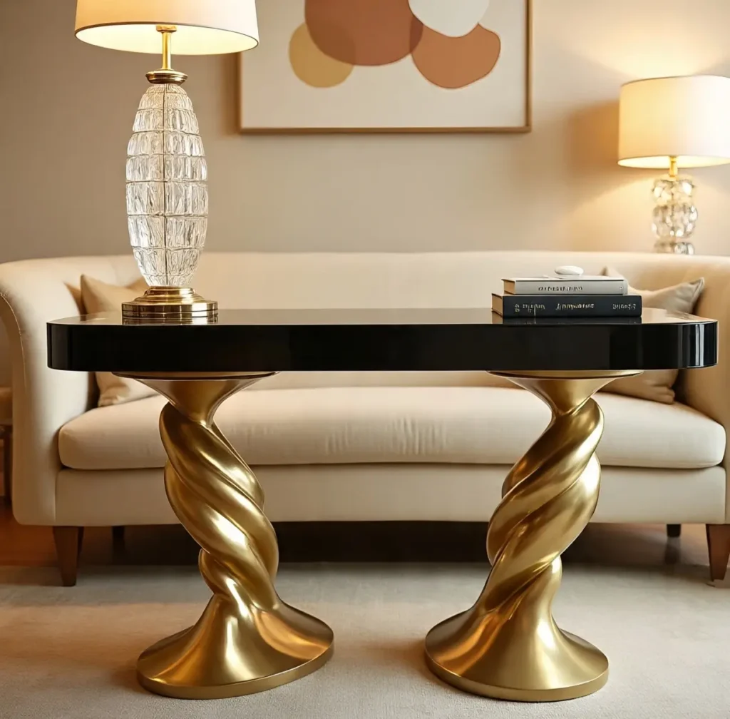 Art Deco Magic: 34 Living Room Ideas to Inspire 12 Living-room-idea-table