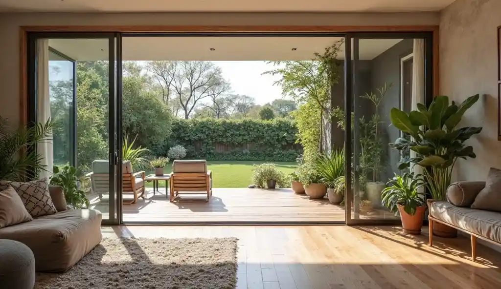 Bringing the Outdoors In: Living Room Nature Decor Ideas to Create a Beautiful Space 13 Mix Indoor and Outdoor Elements with Seamless Transitions