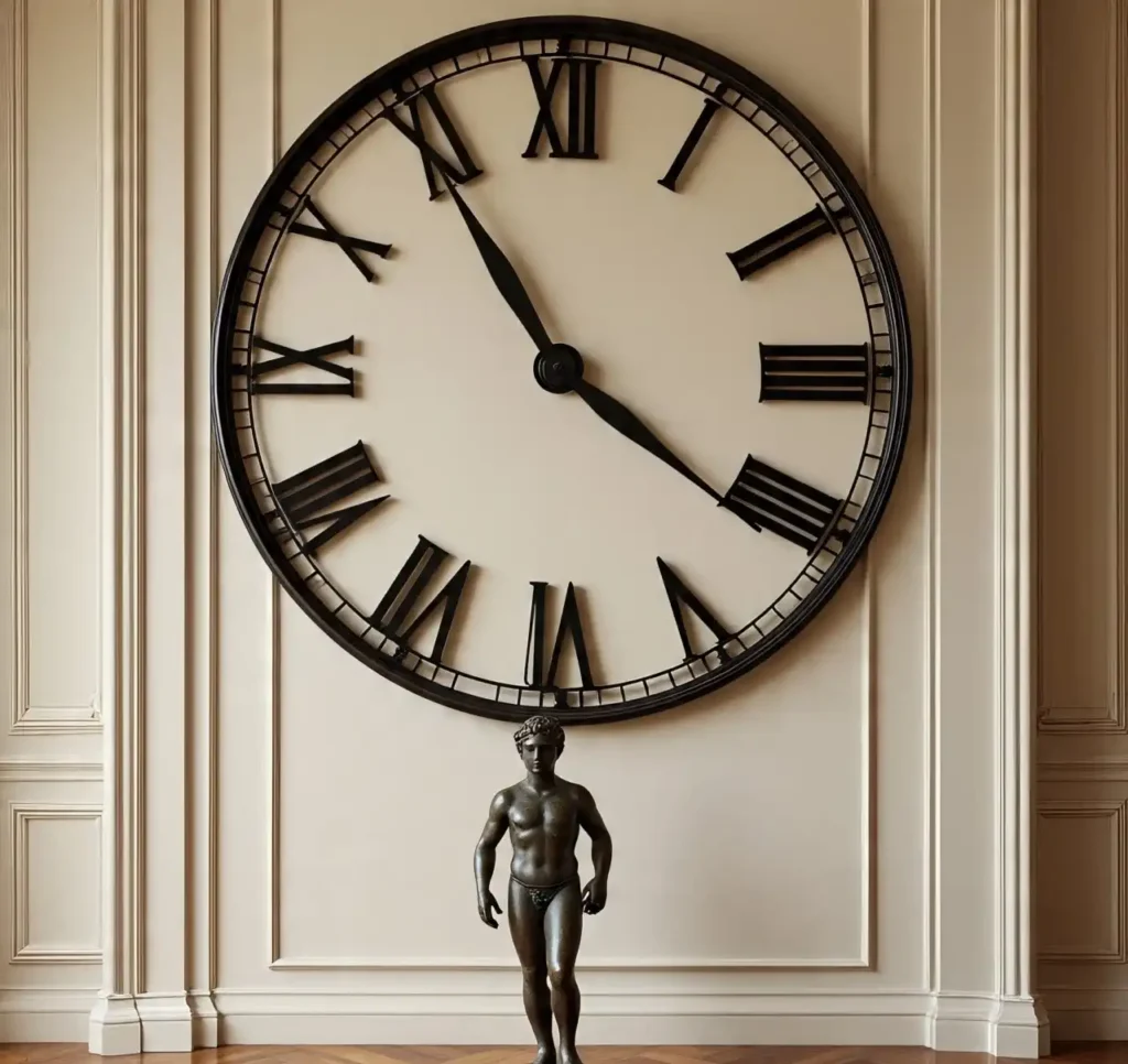 Art Deco Magic: 34 Living Room Ideas to Inspire 34 Oversized Art Deco Clocks or Sculptures as Functional Decor