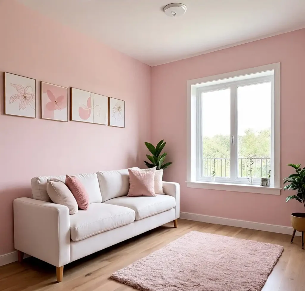 20 Living Room Wallpaper Trends to Instantly Elevate Your Space in 2025 8 Pastel Wallpaper - Soft Pastels for Airy, Light-Filled Spaces