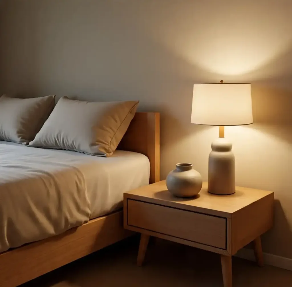 Bedside Table Ideas: 22 Creative Designs For Bedroom 25 bedside-table-24