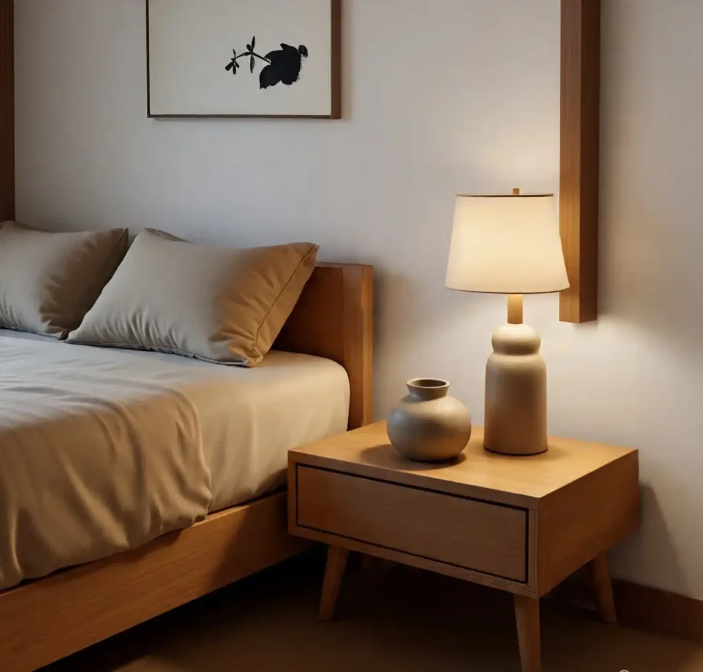 Bedside Table Ideas: 22 Creative Designs For Bedroom 26 bedside-table-25