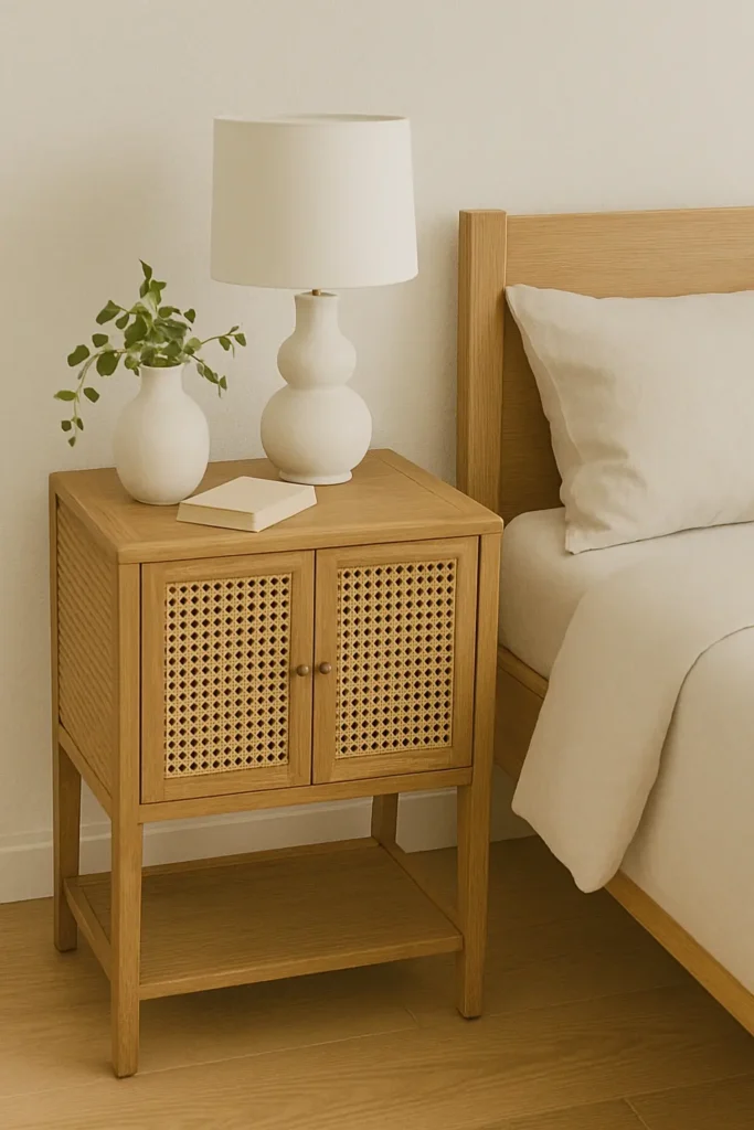Bedside Table Ideas: 22 Creative Designs For Bedroom 8 bedside table