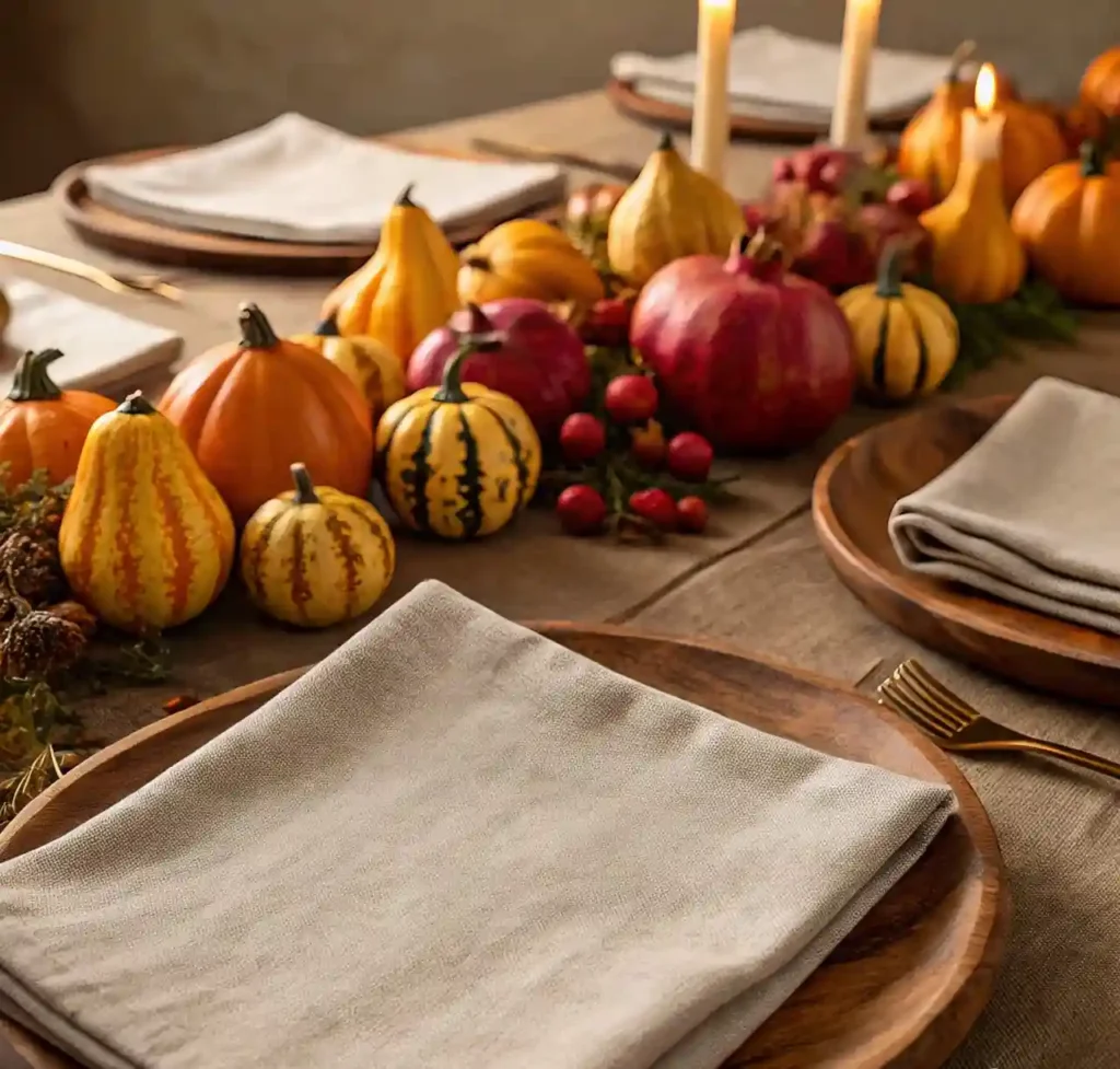 Transform Your Home with These Fall Decor Must-Haves for a Cozy & Seasonal Refresh 16 fall-decor-Harvest-Inspired Table Settings for Everyday Style