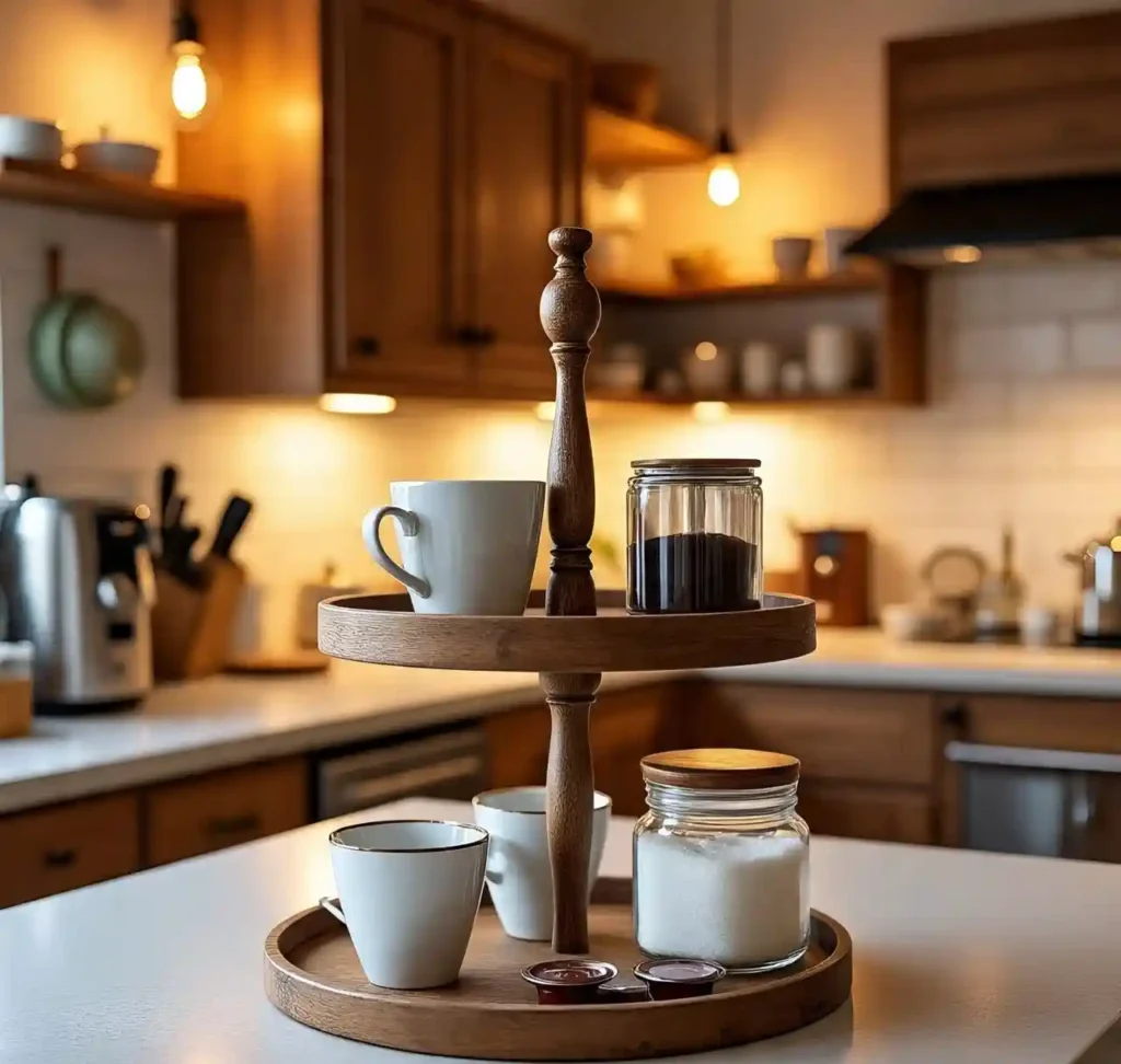 20 Clever Coffee Bar Ideas for Small Spaces That Maximize Style & Function 2 1 Coffee Bar Ideas for Small Spaces