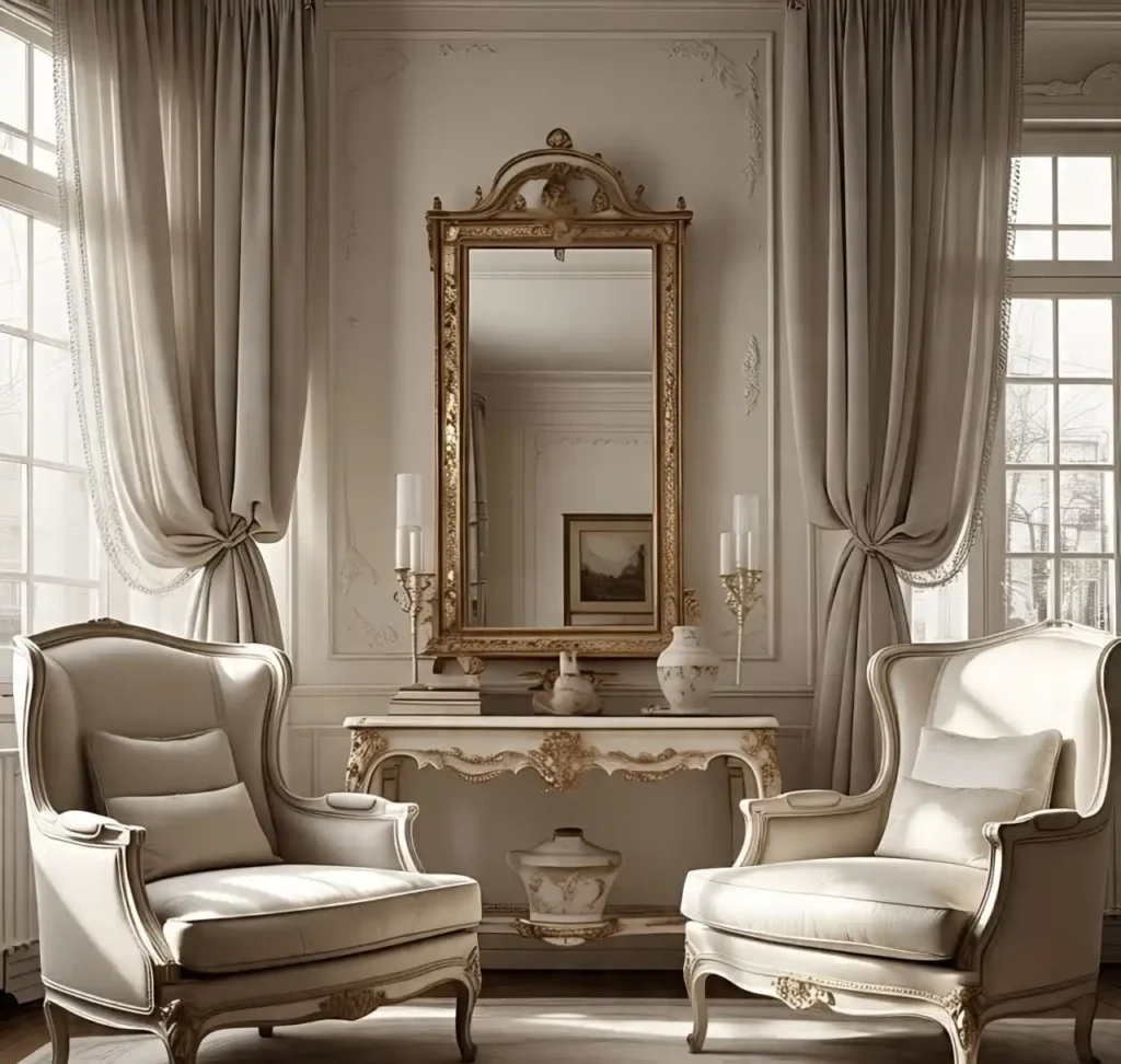 20 Stunning French-Style Living Room Ideas to Add Elegance & Timeless Charm 2 1- Stunning French-Style Living Room Ideas