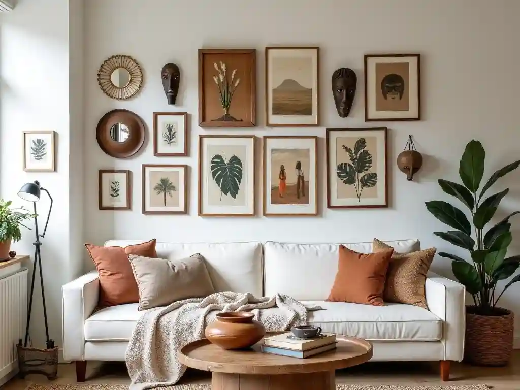 20 Boho Living Room Design and Decor Ideas: Create a Laid-Back & Artistic Space 11 Boho Living Room Design and Decor Idea