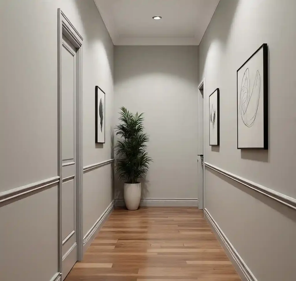 30 Narrow Hallway Design Ideas: Elevate Style & Maximize Every Inch 11 10-Narrow Hallway Design Idea