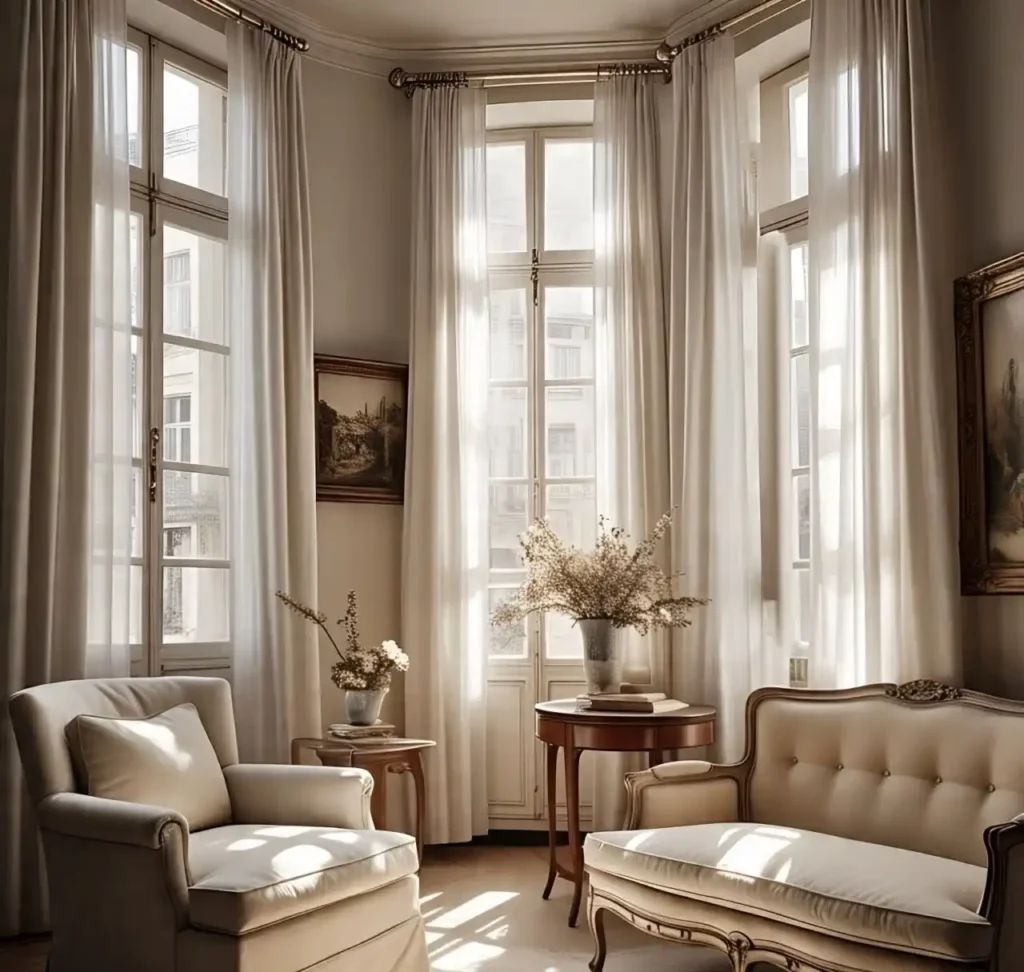 20 Stunning French-Style Living Room Ideas to Add Elegance & Timeless Charm 11 10- Stunning French-Style Living Room Idea