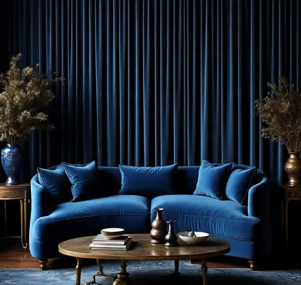 29 Elegant Blue Couch Living Room Ideas for a Stylish & Serene Space 12 11-Blue Couch Living Room Idea