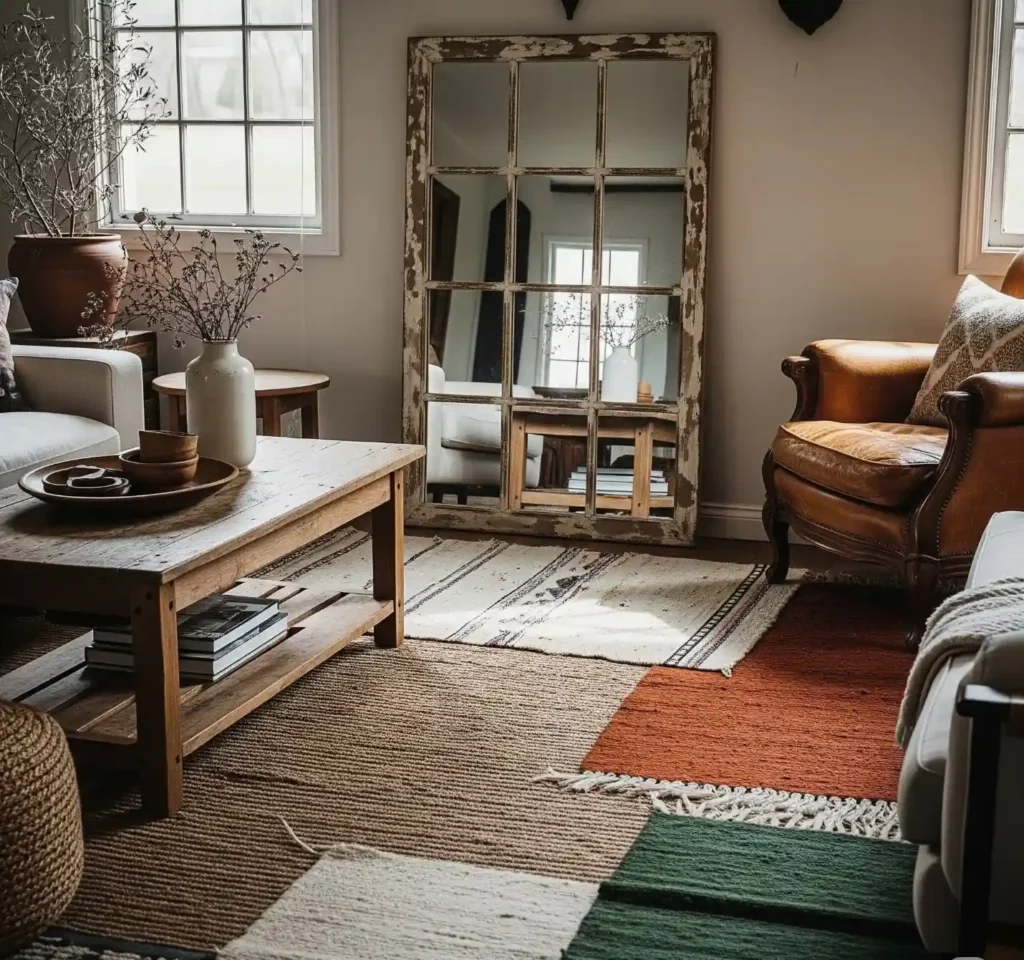 27 Artistic Boho Mirror Ideas to Instantly Elevate Your Interior Style 12 11 Boho Mirror Idea