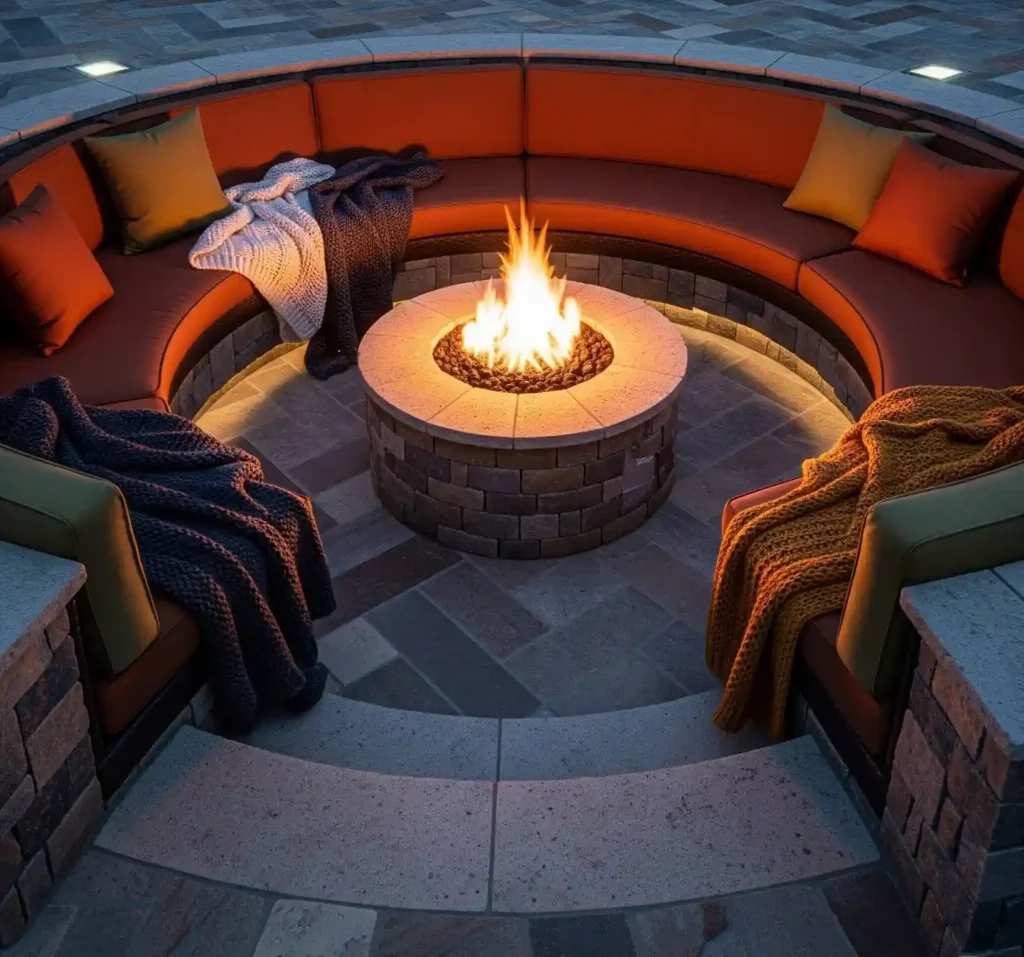 20 Cozy Conversation Pit Ideas to Turn Your Living Room into a Relaxing Retreat 12 11 Cozy Conversation Pit Idea