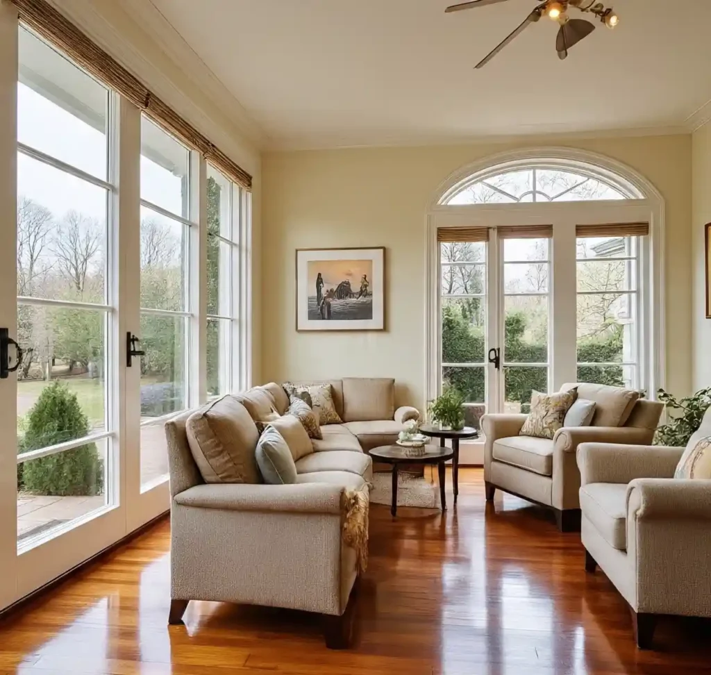 30 Bright and Cozy Sunlit Room Ideas to Warm Up Your Home 12 11-Cozy Sunlit Room Idea