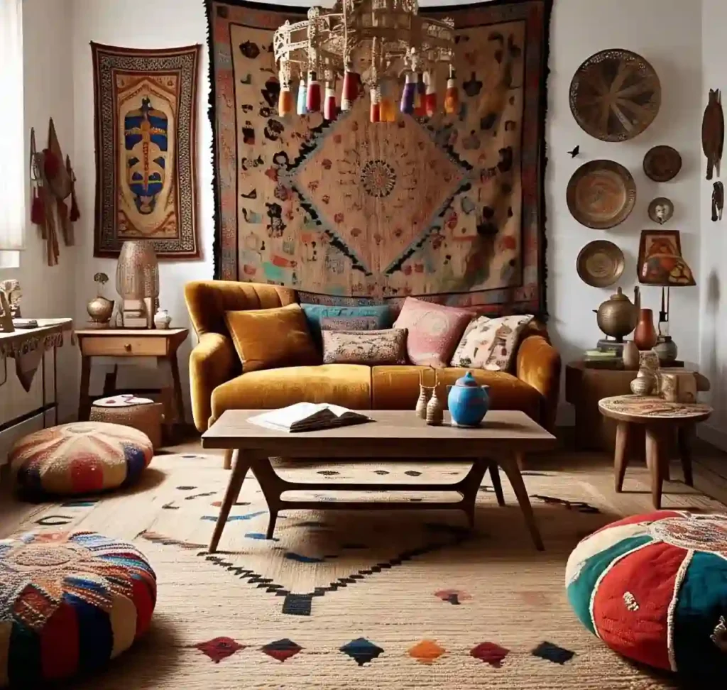 20 Maximalist Living Room Ideas to Embrace Bold, Layered & Lively Design 12 Maximalist Living Room Idea