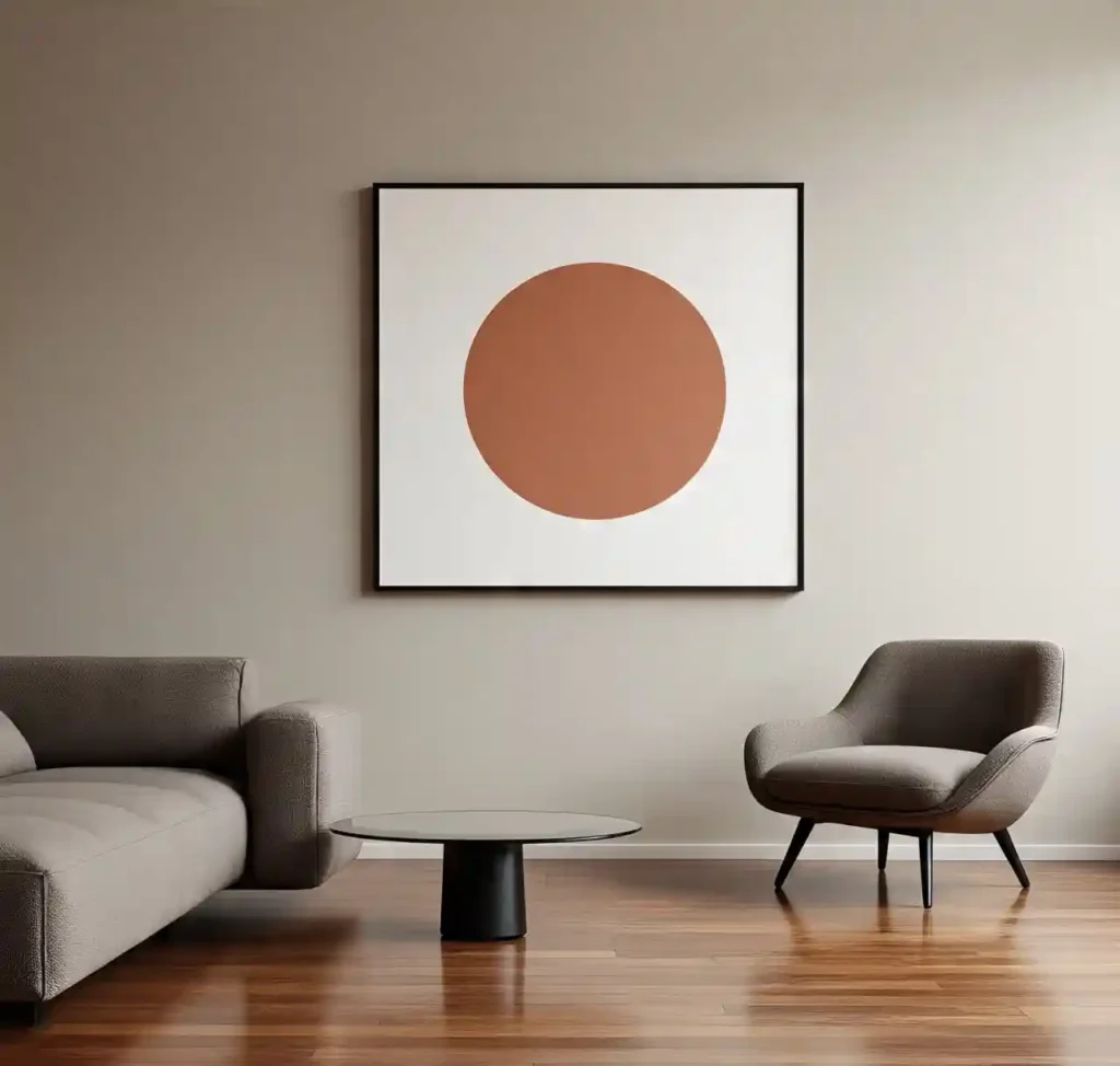20 Minimalist Wall Art Ideas: Elevate Modern Homes With Clean & Timeless Style 12 11-Minimalist Wall Art Idea
