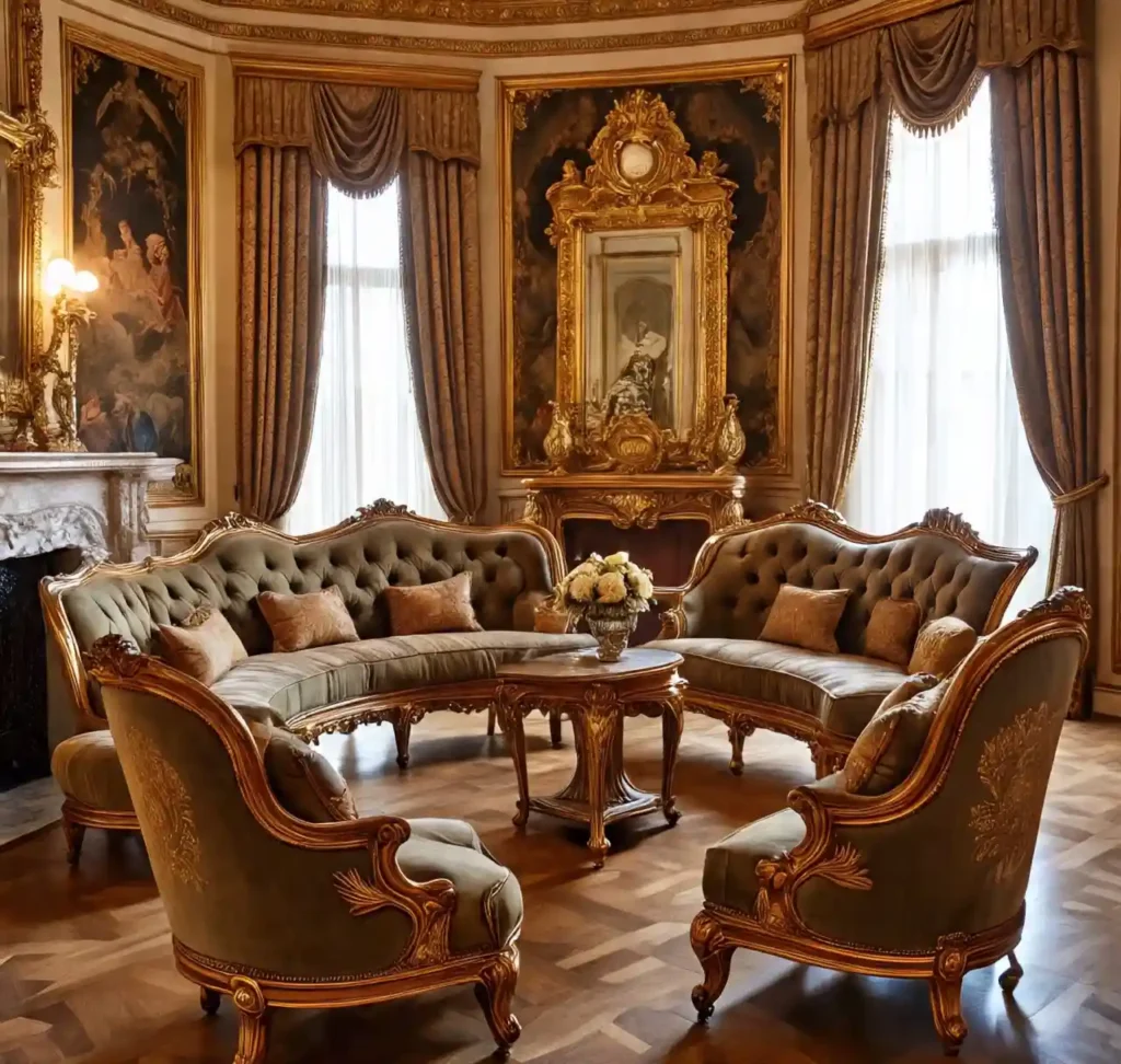 25 Royal Living Room Ideas to Add Luxury & Timeless Elegance to Your Home 12 11-Royal Living Room Idea
