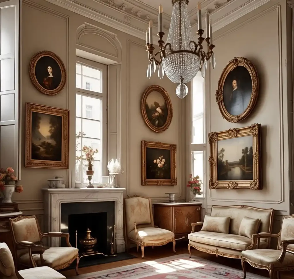 20 Stunning French-Style Living Room Ideas to Add Elegance & Timeless Charm 12 11- Stunning French-Style Living Room Idea