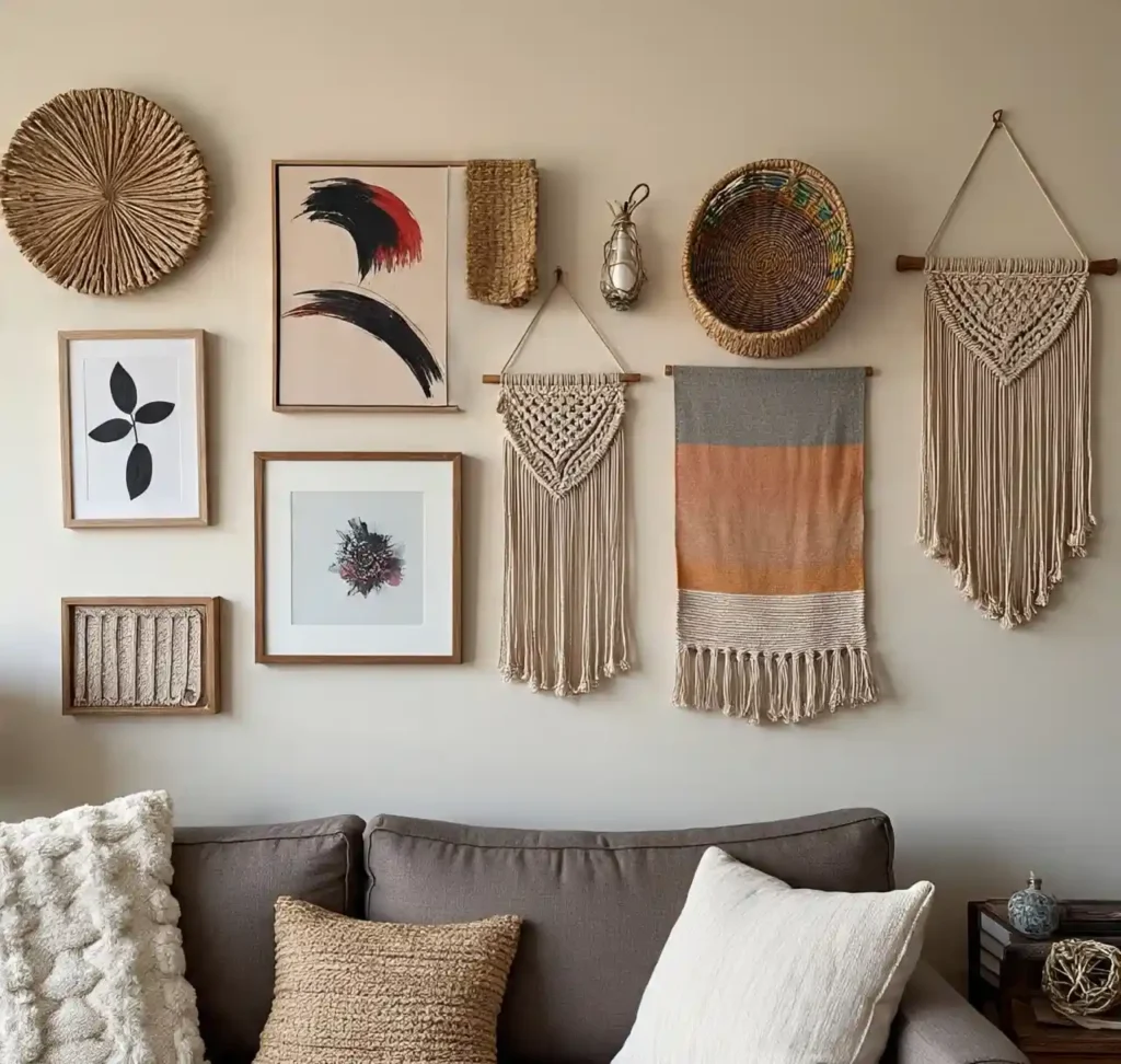20 Living Room Gallery Wall Design Ideas – Create Stylish Walls 13 12-Living Room Gallery Wall Design Idea
