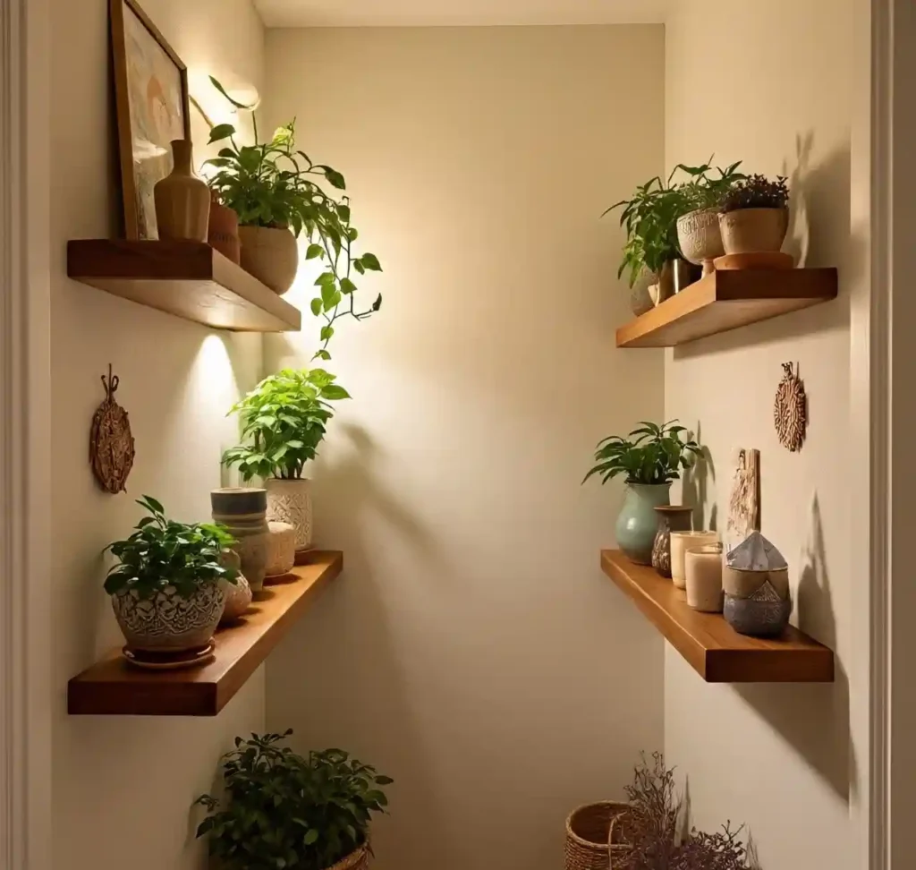 21 Dreamy Boho Hallway Decor Ideas to Transform Your Entryway 14 13-Boho Hallway Decor Idea
