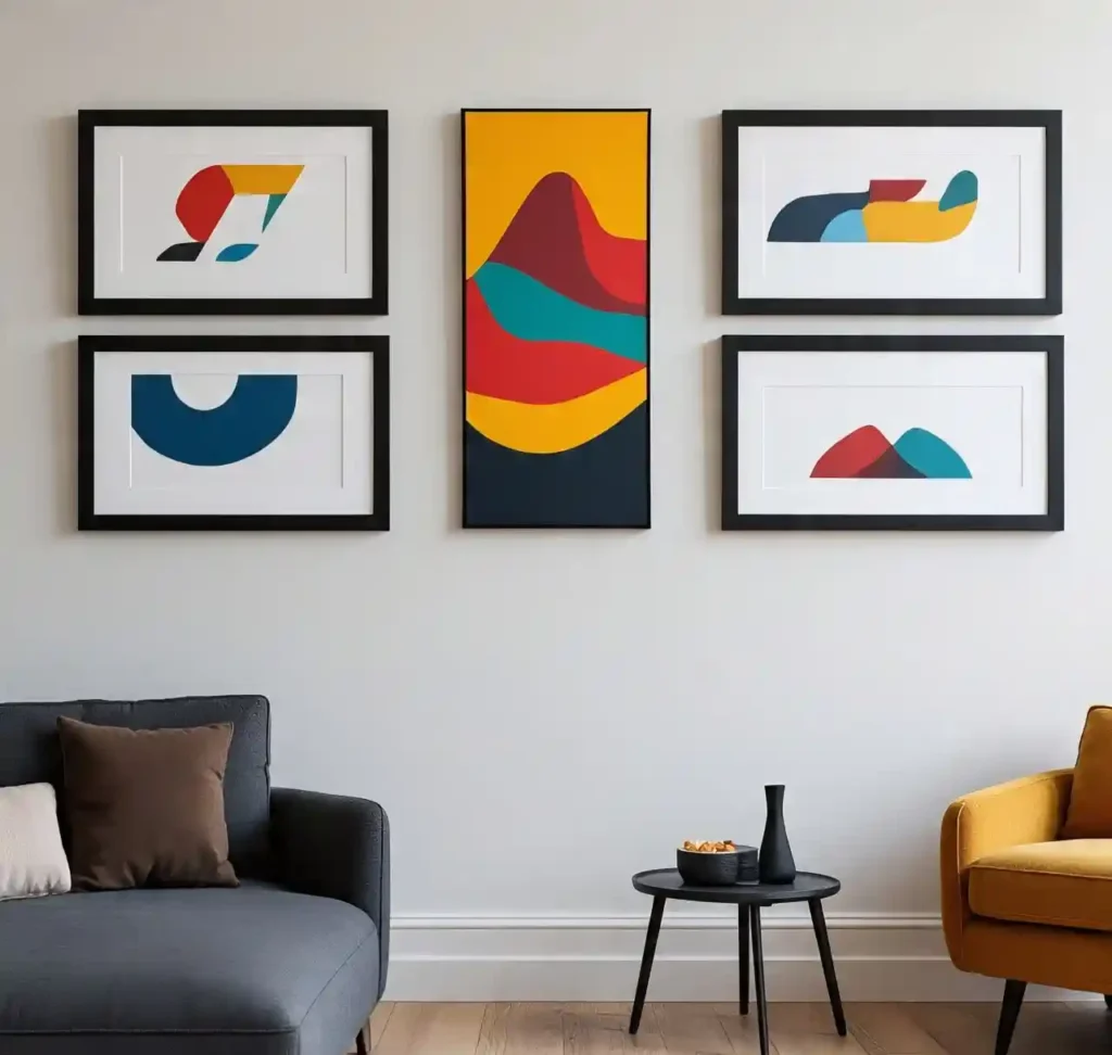 20 Living Room Gallery Wall Design Ideas – Create Stylish Walls 14 13-Living Room Gallery Wall Design Idea