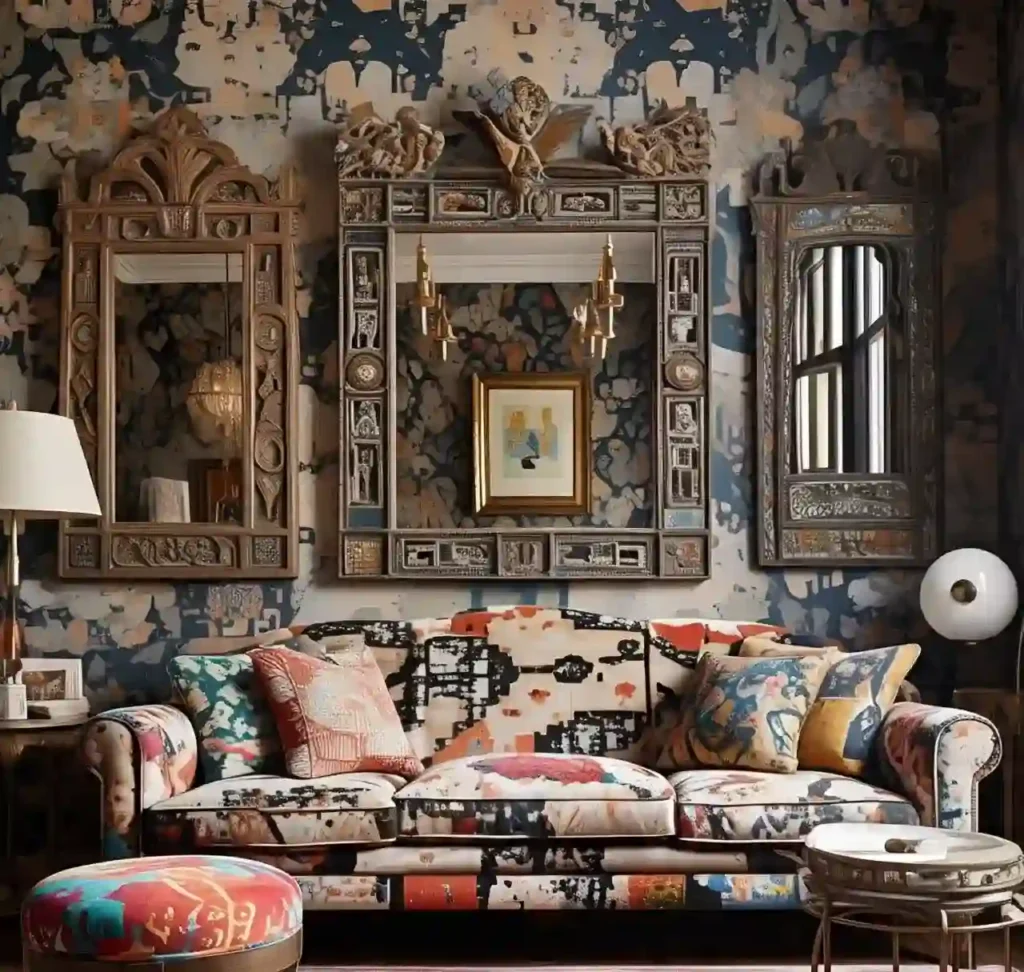 20 Maximalist Living Room Ideas to Embrace Bold, Layered & Lively Design 14 Maximalist Living Room Idea