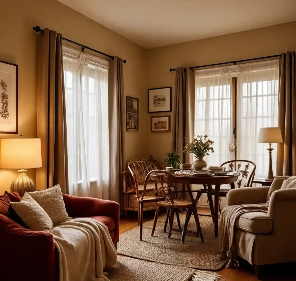 19 Cozy and Stylish Small Living Dining Room Combo Ideas 14 13-Small Living Dining Room Combo Ideas