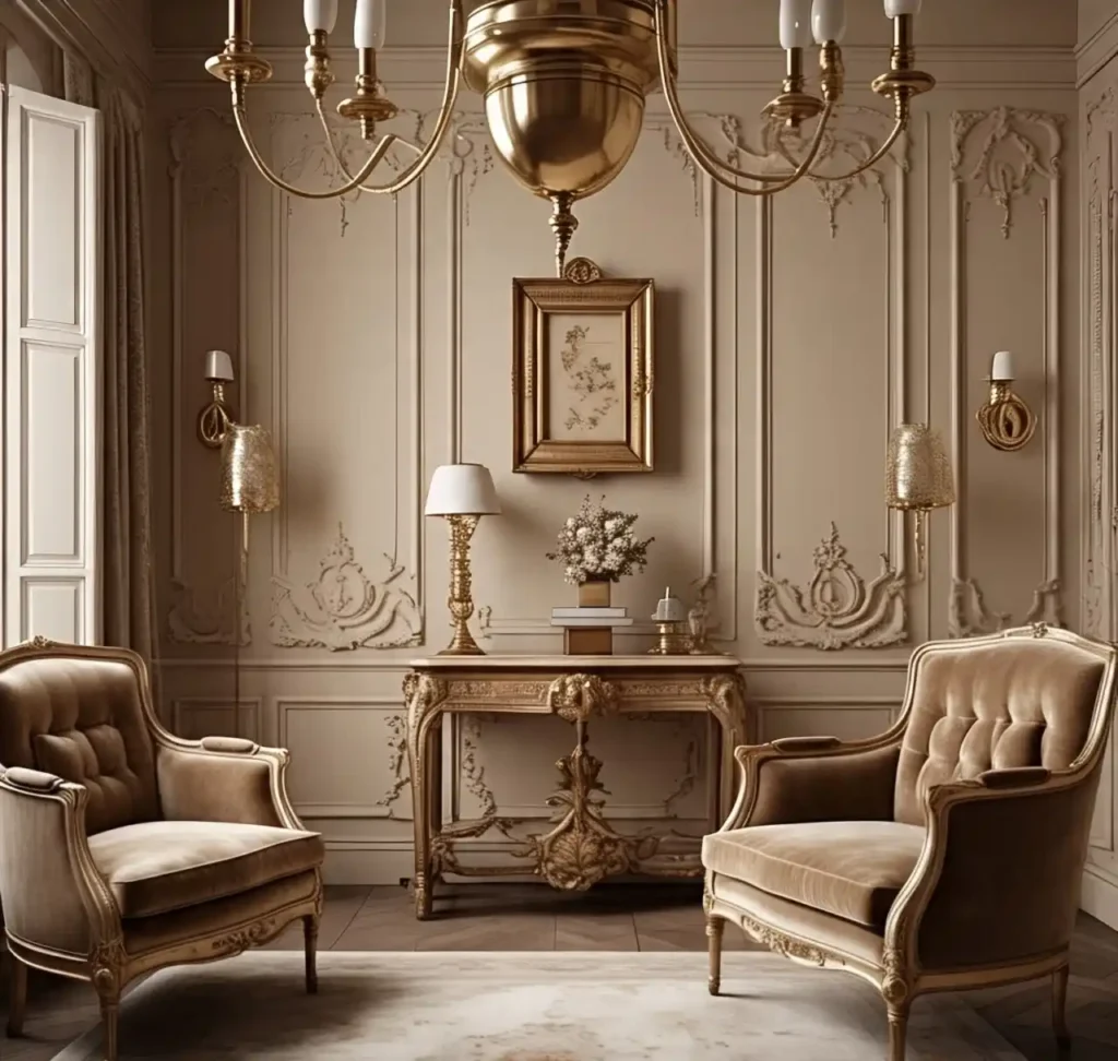 20 Stunning French-Style Living Room Ideas to Add Elegance & Timeless Charm 14 13- Stunning French-Style Living Room Idea