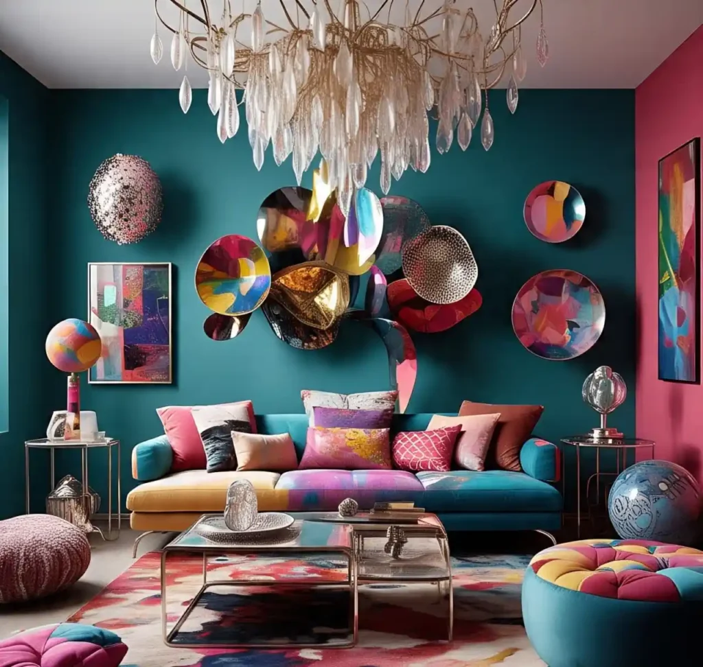 20 Maximalist Living Room Ideas to Embrace Bold, Layered & Lively Design 15 Maximalist Living Room Idea
