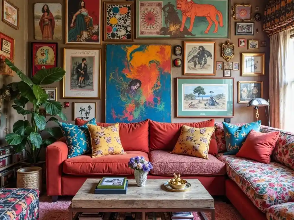 22 Funky and Eclectic Decor Ideas to Instantly Elevate Your Space 16 15-Eclectic Decor Ideas-