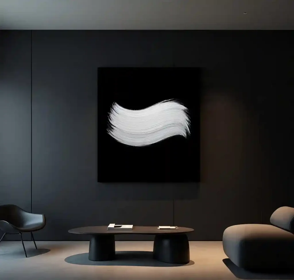 20 Minimalist Wall Art Ideas: Elevate Modern Homes With Clean & Timeless Style 16 15-Minimalist Wall Art Idea