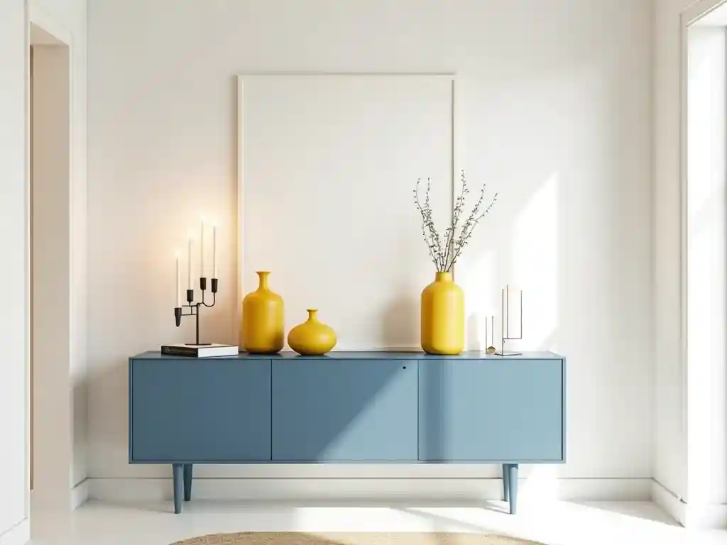 29 Blue and Yellow Minimalist Boho Design Ideas That Blend Calm With Creativity 17 16-Blue and Yellow Minimalist Boho Design Idea
