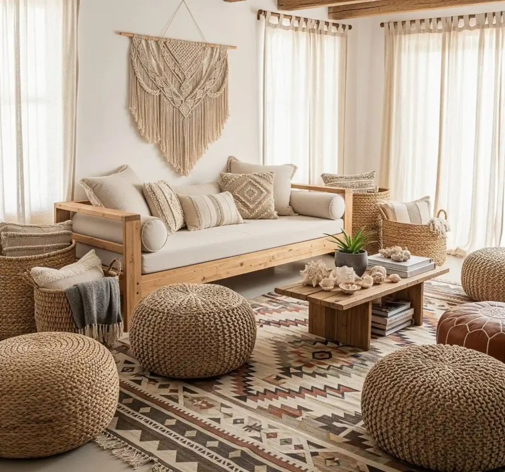 30 Stylish Boho Beach House Decor Ideas for a Laid-Back Coastal Vibe 17 16 Boho Beach House Decor Idea