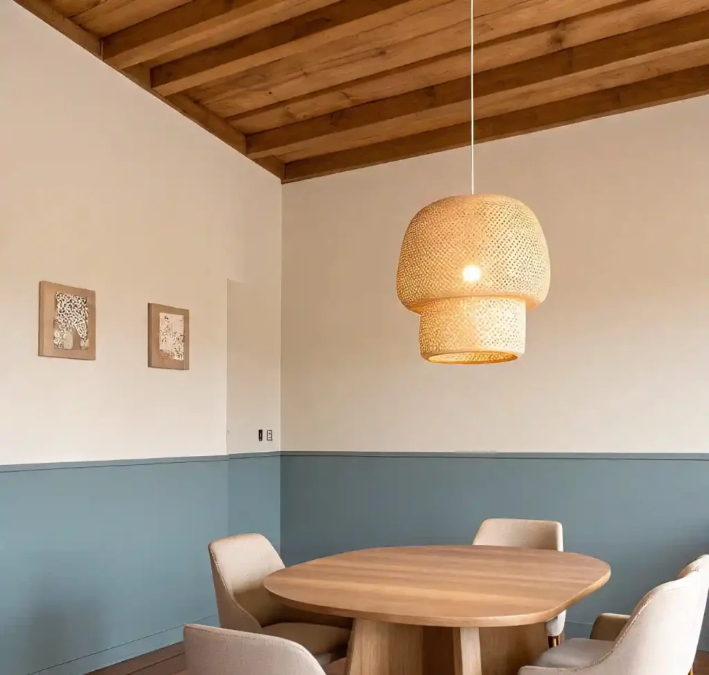 17 Stylish Dining Room Paint Ideas with Chair Rail to Elevate Your Space 17 16-Dining Room Paint Idea with Chair Rail