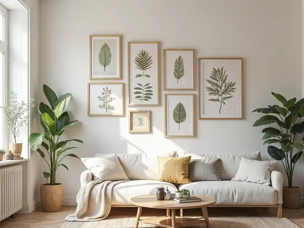 20 Living Room Gallery Wall Design Ideas – Create Stylish Walls 17 16-Living Room Gallery Wall Design Idea