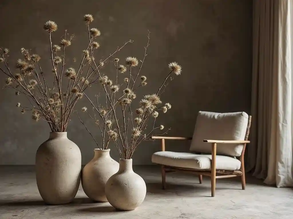 20 Wabi-Sabi Living Room Ideas: Natural Beauty & Imperfect Harmony 17 16-Wabi-Sabi Living Room Idea