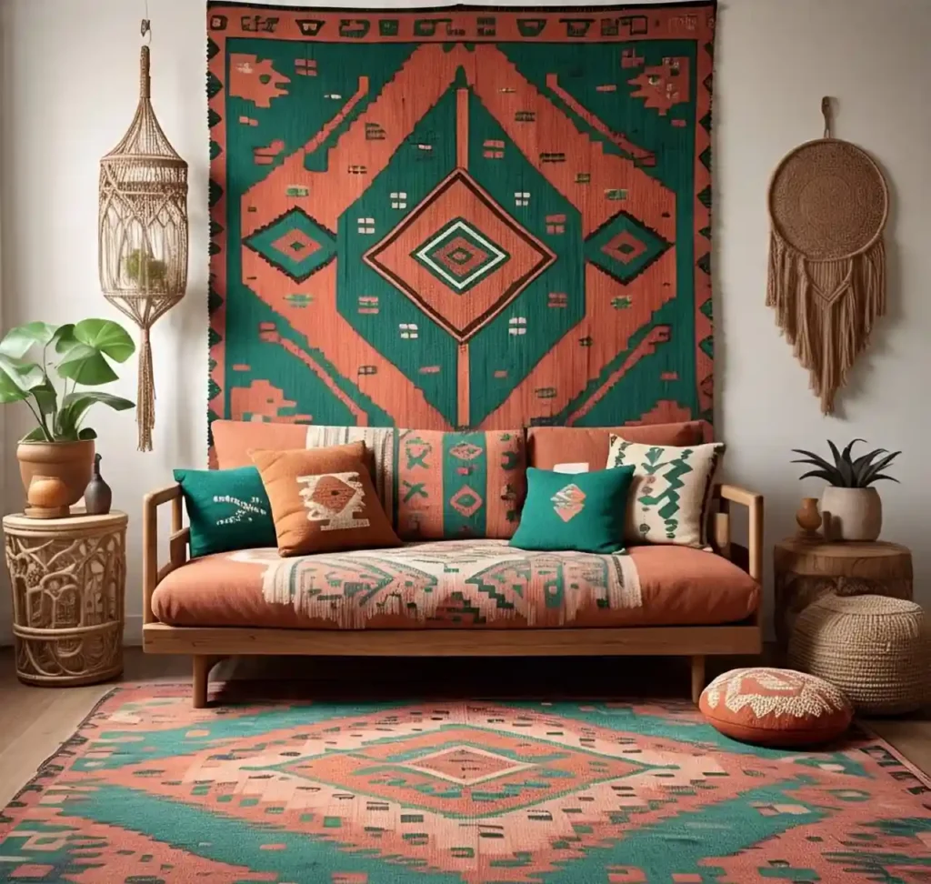 20 Boho Living Room Design and Decor Ideas: Create a Laid-Back & Artistic Space 18 Boho Living Room Design and Decor Idea
