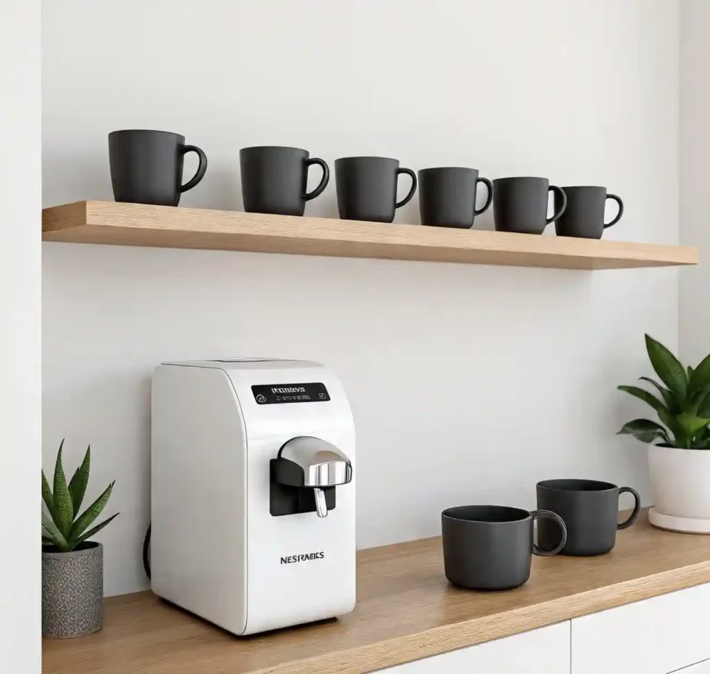 20 Clever Coffee Bar Ideas for Small Spaces That Maximize Style & Function 18 17 Coffee Bar Idea for Small Spaces