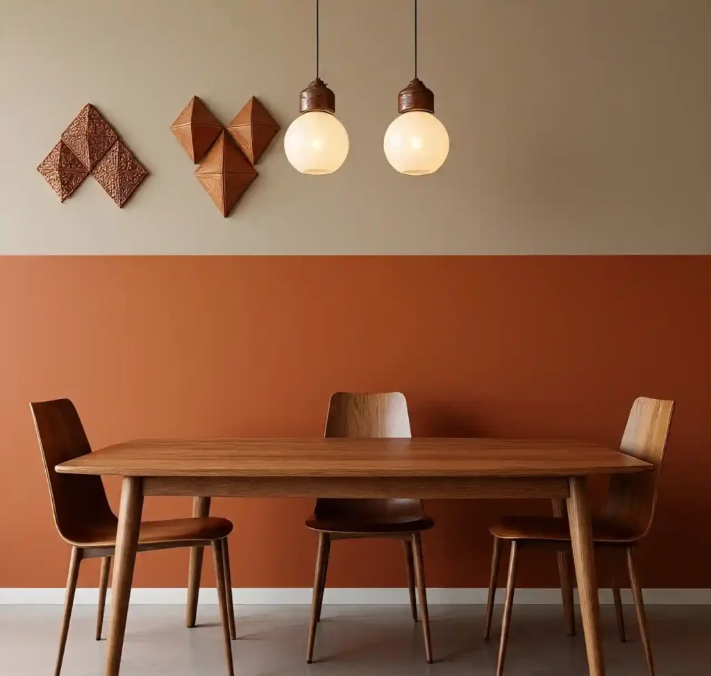 17 Stylish Dining Room Paint Ideas with Chair Rail to Elevate Your Space 18 17-Dining Room Paint Ideas with Chair Rail