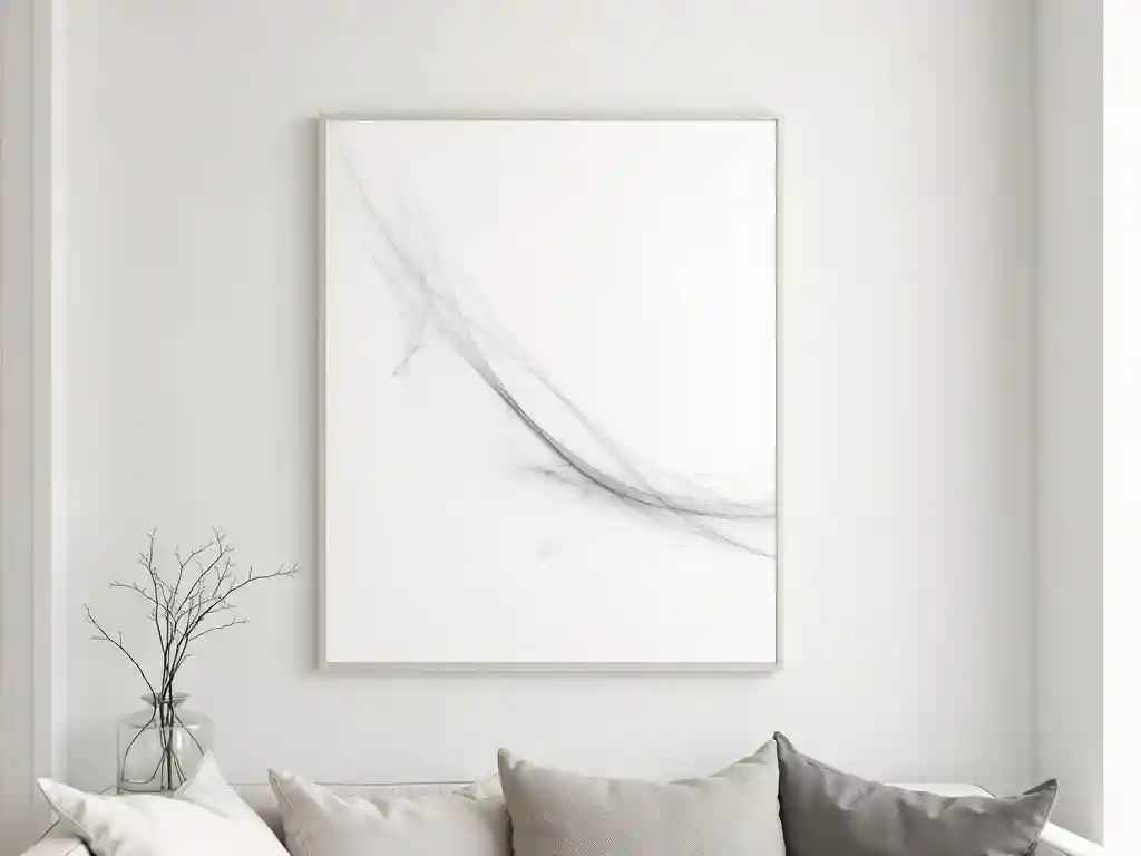 20 Minimalist Wall Art Ideas: Elevate Modern Homes With Clean & Timeless Style 18 17-Minimalist Wall Art Idea