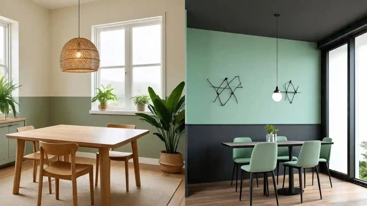 17 Stylish Dining Room Paint Ideas with Chair Rail to Elevate Your Space 1 17 Stylish Dining Room Paint Ideas with Chair Rail to Elevate Your Space