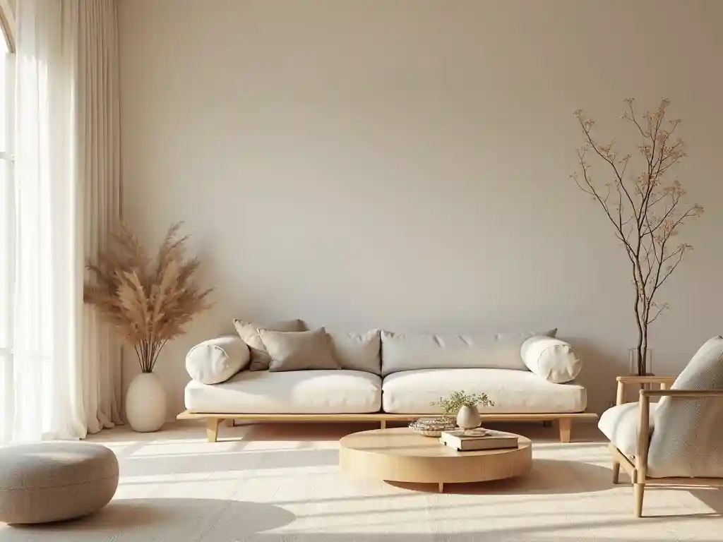 20 Wabi-Sabi Living Room Ideas: Natural Beauty & Imperfect Harmony 18 17-Wabi-Sabi Living Room Idea