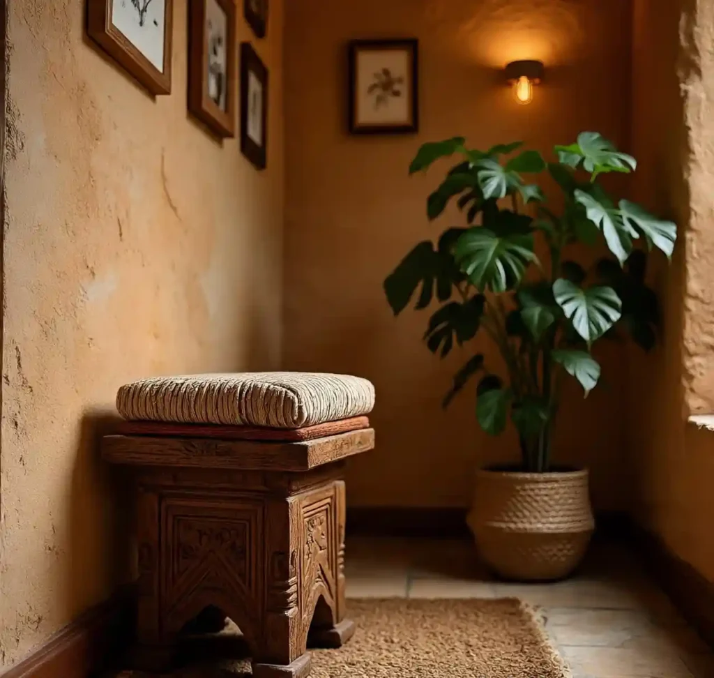 21 Dreamy Boho Hallway Decor Ideas to Transform Your Entryway 19 18-Boho Hallway Decor Idea