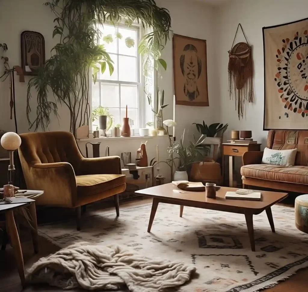 20 Boho Living Room Design and Decor Ideas: Create a Laid-Back & Artistic Space 19 Boho Living Room Design and Decor Idea