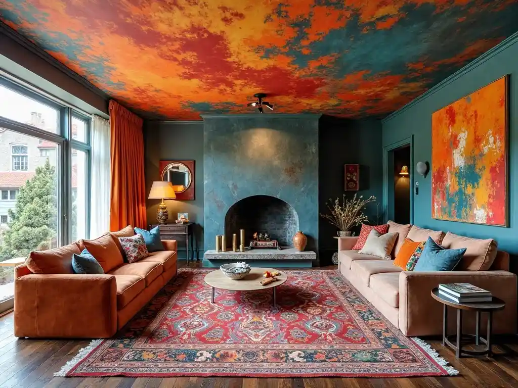 20 Maximalist Living Room Ideas to Embrace Bold, Layered & Lively Design 19 Maximalist Living Room Idea