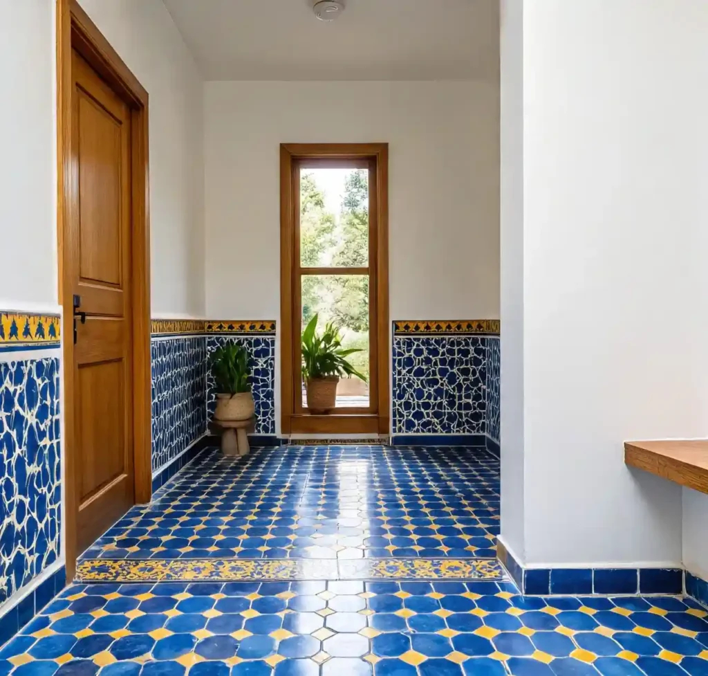 29 Blue and Yellow Minimalist Boho Design Ideas That Blend Calm With Creativity 20 19-Blue and Yellow Minimalist Boho Design Idea